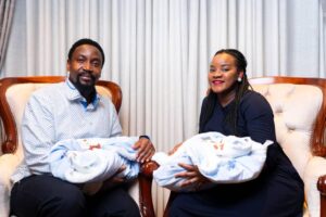 His Majesty Kyabazinga of Busoga and Inhebantu celebrate their Royal Twin princes