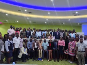 NPA, Molp Officilas after a workshop planning session in Kampala